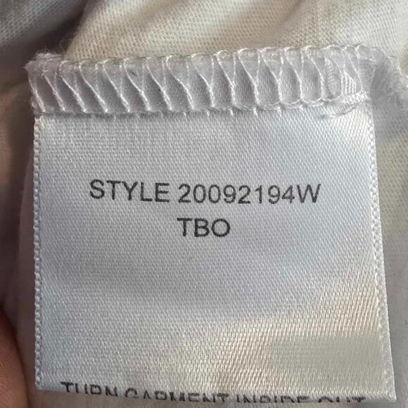 Tory Burch White Scoop Neck Tank Top with Embellished Silver Gems - Picture 8 of 10